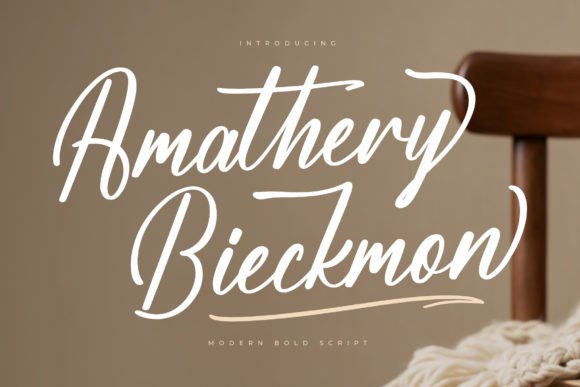 Amathery Bieckmon: A Font for Elegant Editorial Design