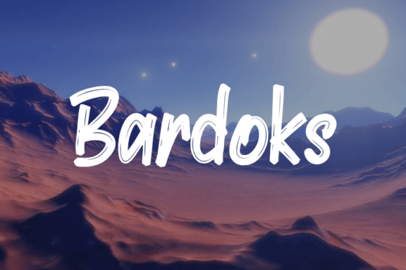 Bardoks: A Versatile Font for Digital Brand Creativity
