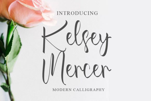 Crafting Elegance with the Kelsey Mercer Script Font