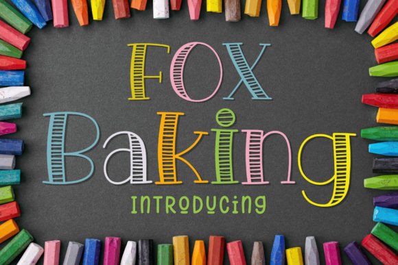 Fox Baking: A Friendly Script Font for Editorial Design