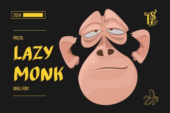 Lazy Monk Font: A Quirky Handwritten Typeface for Authentic Brands