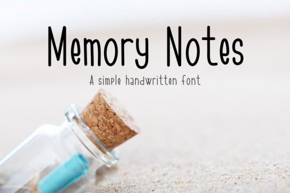 Memoyr Notes Font: Bringing Human Touch to Branding Projects