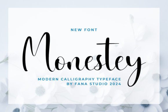 Monestey: A Script Font for Elegant Campaigns