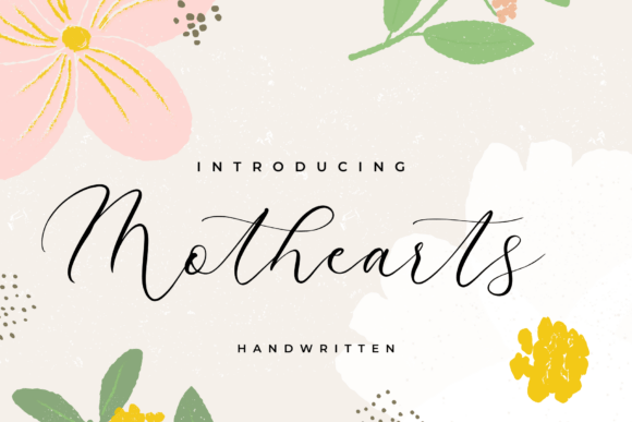 Motherarts: An Elegant Script Font for Modern Branding