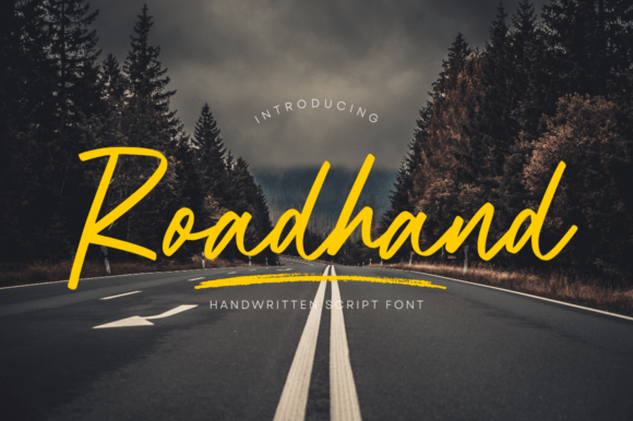 Roadhand Font: Adding a Personal Touch to Your Brand Identity