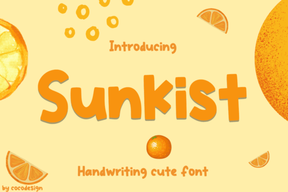 Sunkist: A Review of This Casual, Elegant Script Font