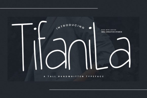 Tifanila: A Handwritten Font for Elegant Business Identity
