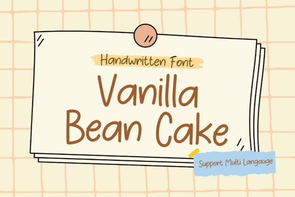 Vanilla Bean Cake Font: A Branding Upgrade for Creative Businesses